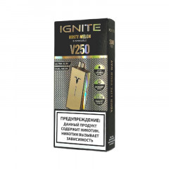 Электронная сигарета Ignite V250 Gold 25000 - Minty Melon (Мятная дыня)